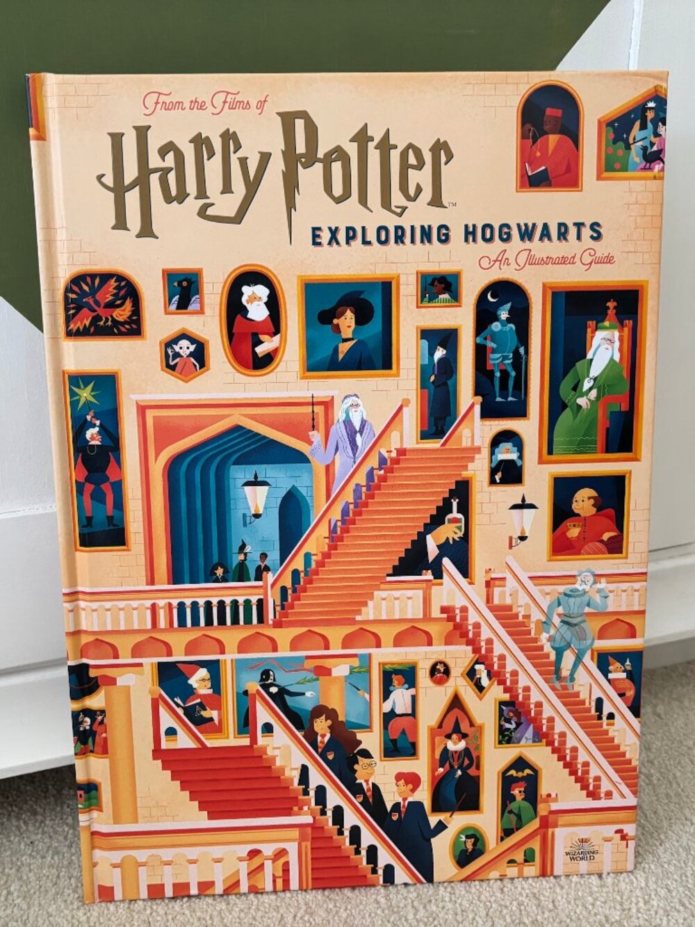 NWOT! From the Films of Harry Potter: Exploring Hogwarts Illustrated Guide Book